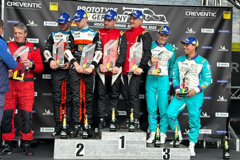 Doble podio para Óscar Tunjo en la primera ronda de la Copa Alemana de Prototipos