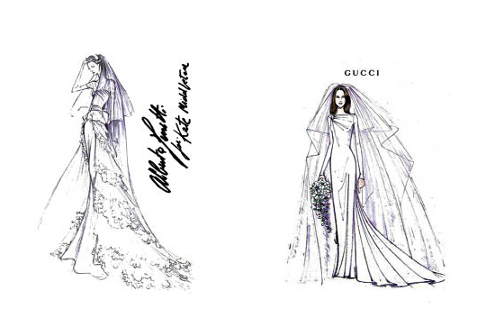 Vestido de novia de Kate Middleton