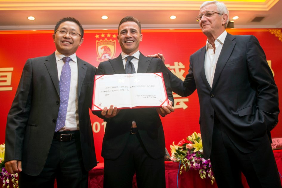 Fabio Cannavaro, nuevo entrenador. Foto: AFP