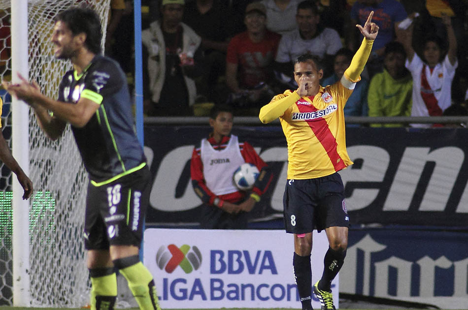 Aldo Leao anotó en el empate del Morelia con el Santos Laguna