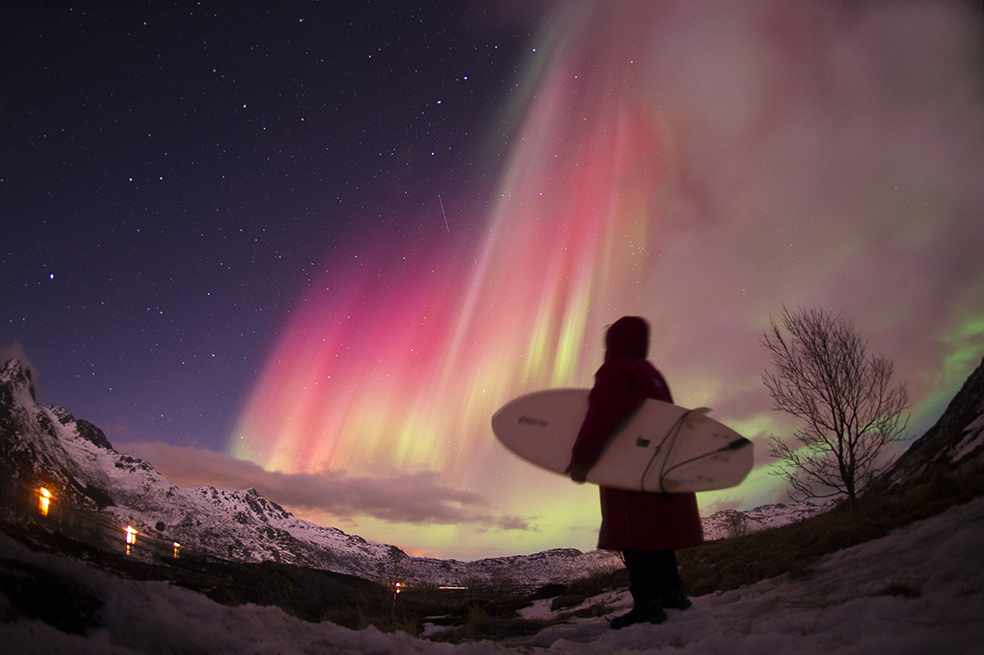 Olas heladas de las Islas Lofoten, el tesoro de los surfistas extremos