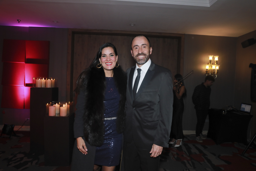 Vanessa de la Torre y Diego Santos