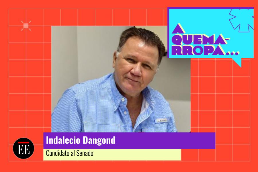 A Quemarropa con Indalecio Dangond, candidato al Senado por el Centro Democrático
