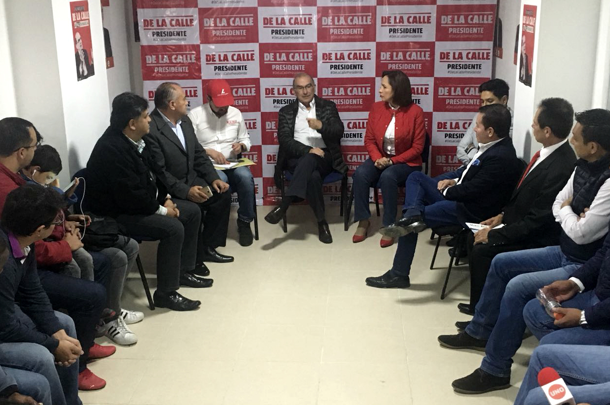 Humberto de la Calle, en busca del apoyo de las bases liberales