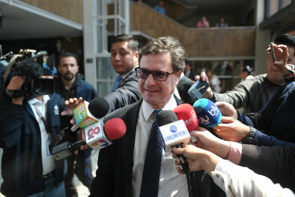 Fiscalía y defensa piden que el fiscal general declare en juicio de Luis Fernando Andrade