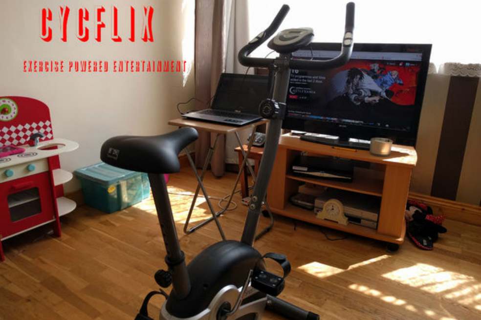 ¿Quiere ver su serie favorita y hacer ejercicio al tiempo? Este invento es para usted