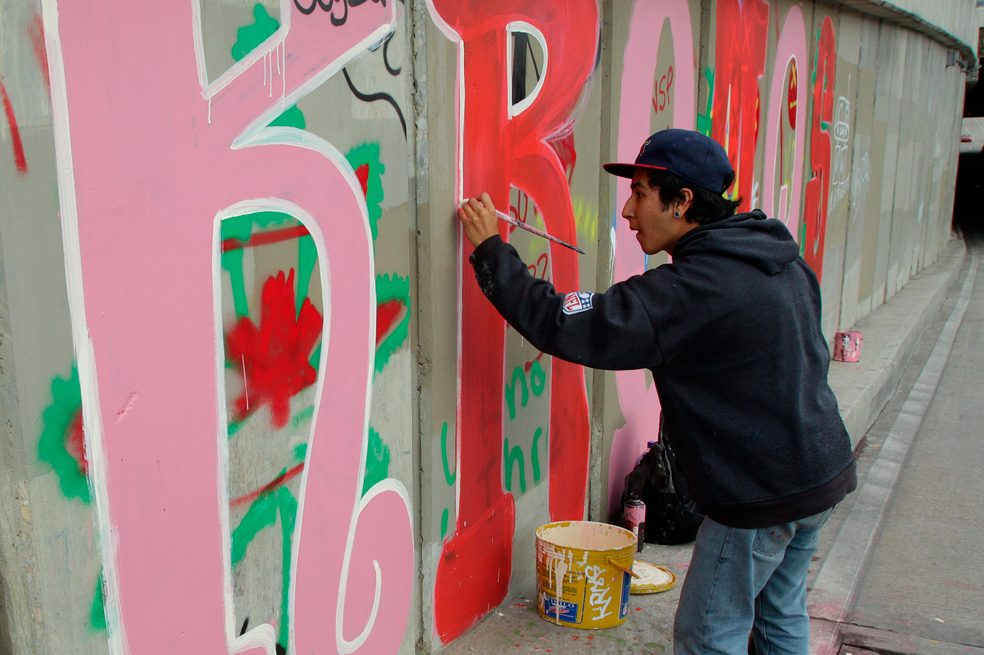 Sin rastro de los grafitis de Justin Bieber en Bogotá