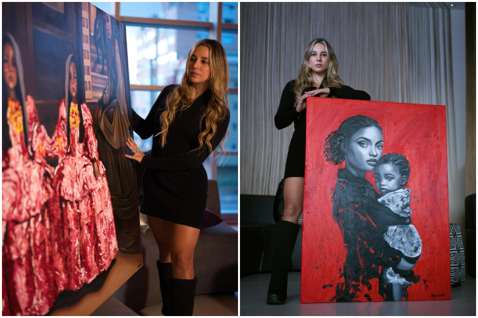 Abogada colombiana será la artista más joven en exponer en el Salón de Otoño de París