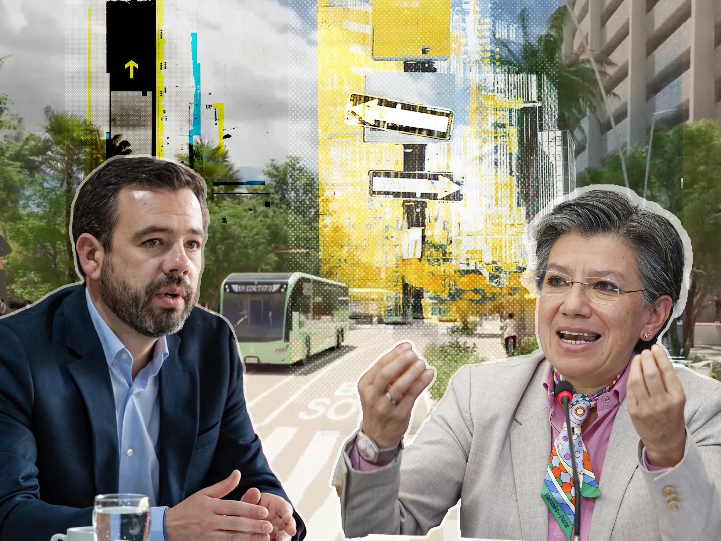 El primer roce entre Galán y López por el Corredor Verde