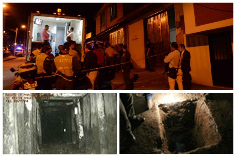 Delincuentes construyeron túnel para hurtar más de $70 mil millones