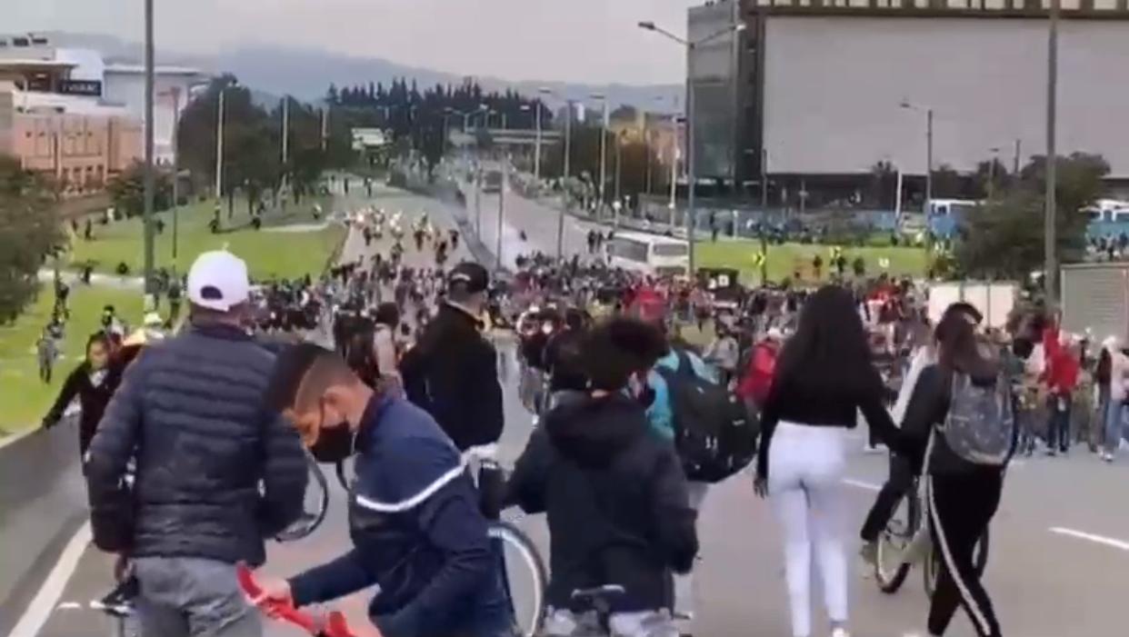 Paro Nacional: en el tercer día se presentaron 19 marchas en Bogotá
