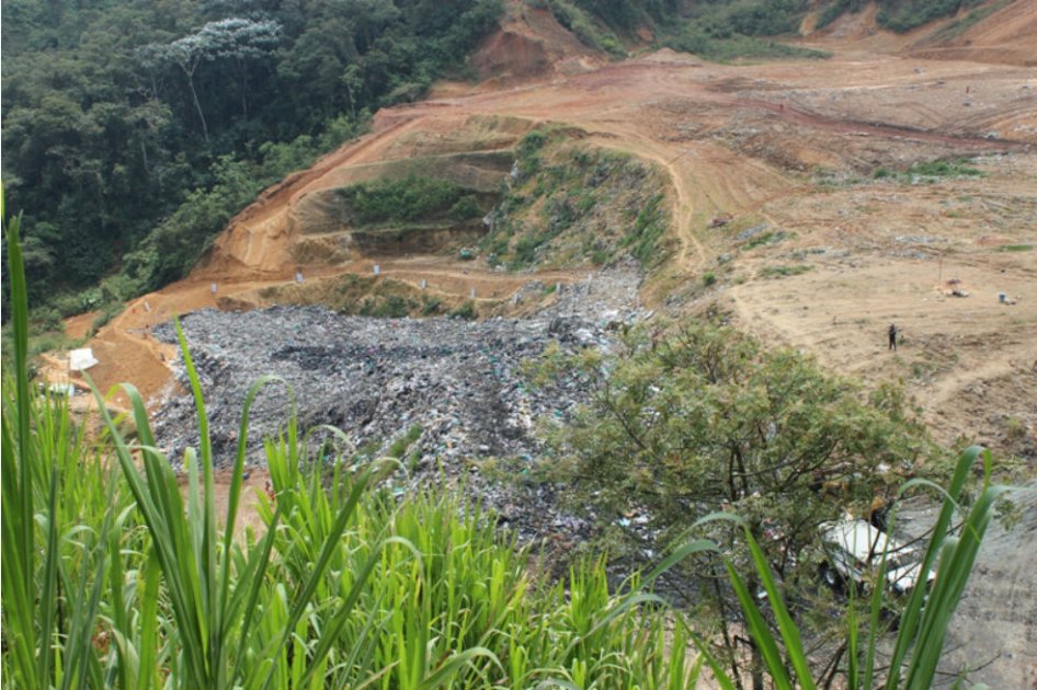 Relleno sanitario La Esmeralda, en Manizales. /Tomada de Consejo de Manizales