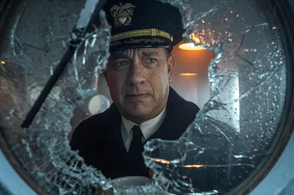 Sony tenía previsto estrenar "Greyhound" en los cines el 12 de junio, pero la crisis global del coronavirus arruinó sus planes.  / Greyhound
