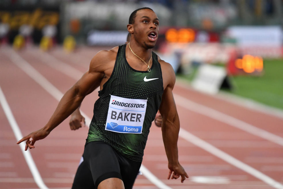 Ronnie Baker, velocista estadounidense.