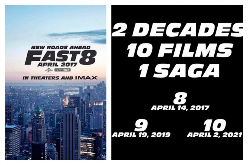 Vin Diesel confirma décima entrega de «Rápido y Furioso» para 2021