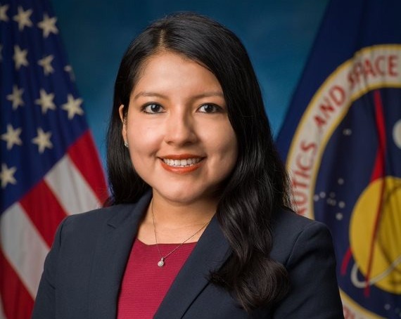 Rosa Ávalos-Warren, ingeniera aeroespacial peruana. / NASA