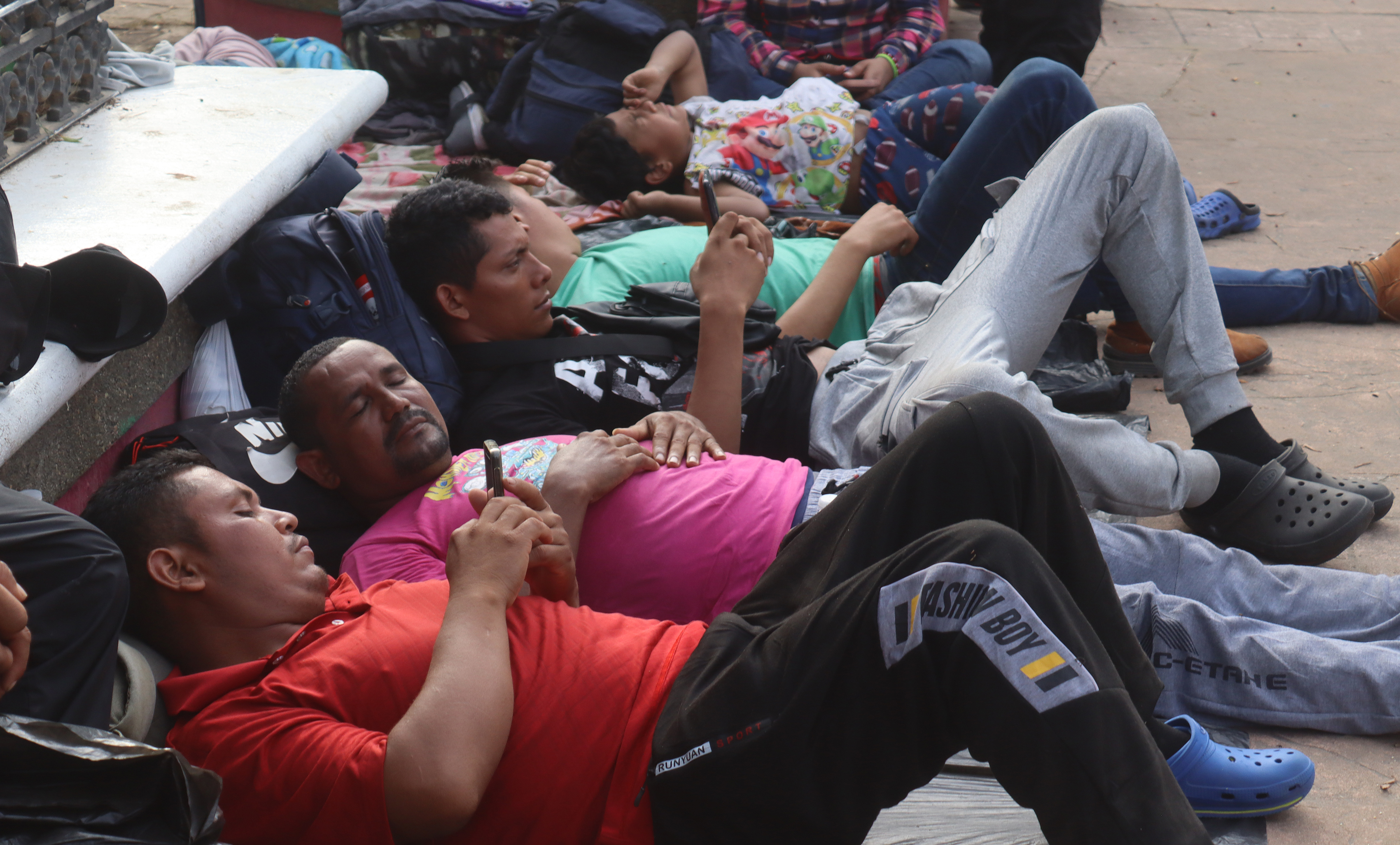 “En Chiapas nos tienen presos”: caravana migrante denuncia aumento de malos tratos