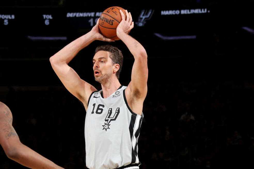 Pau Gasol deja los Spurs para jugar en los Bucks