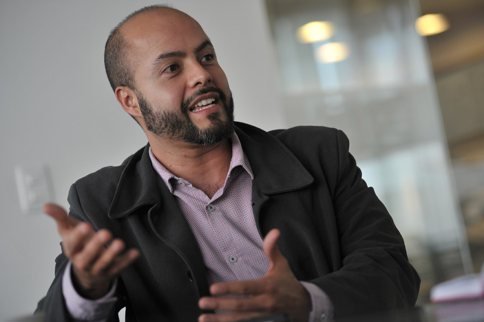 Santiago Gamboa, gerente de Krispy Kreme Colombia. / Pamela Aristizábal - El Espectador.
