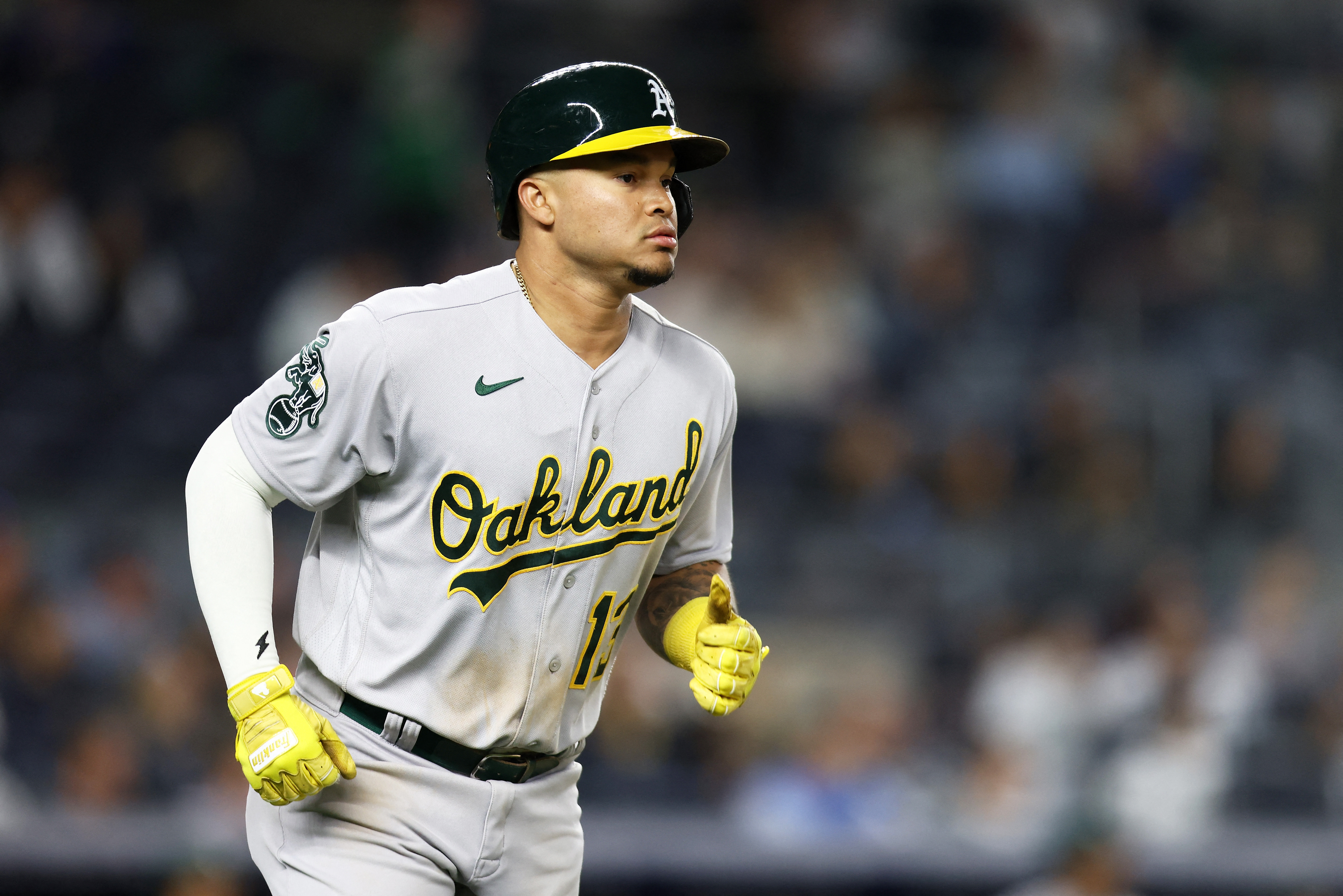 Jordan Díaz, figura de los Atléticos de Oakland.