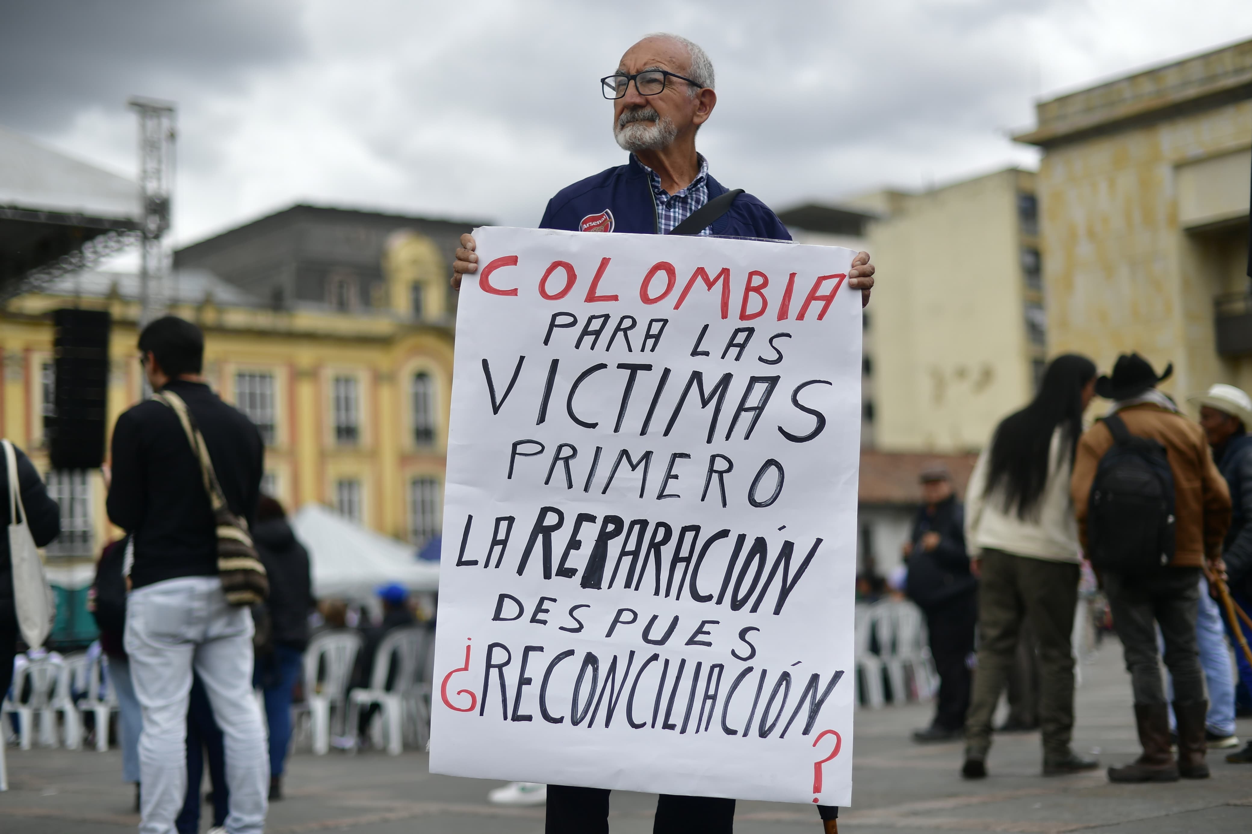 En Colombia hay cerca de 10 millones de víctimas por el conflicto armado.