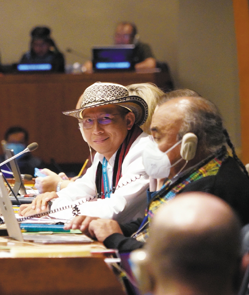 Líder zenú, primer colombiano en presidir foro de la ONU sobre asuntos indígenas