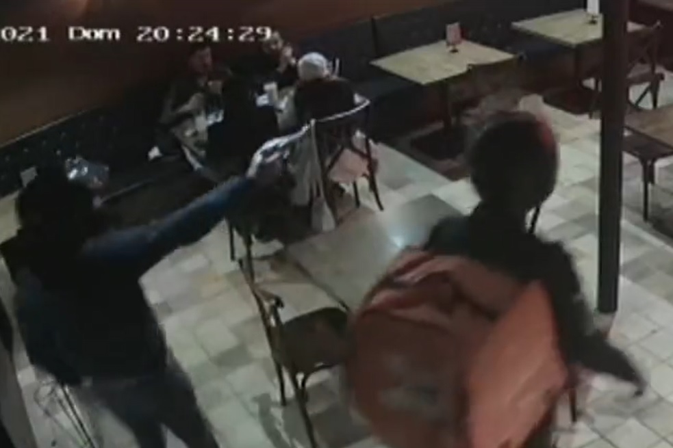 Hurto masivo en restaurante italiano al norte de Bogotá