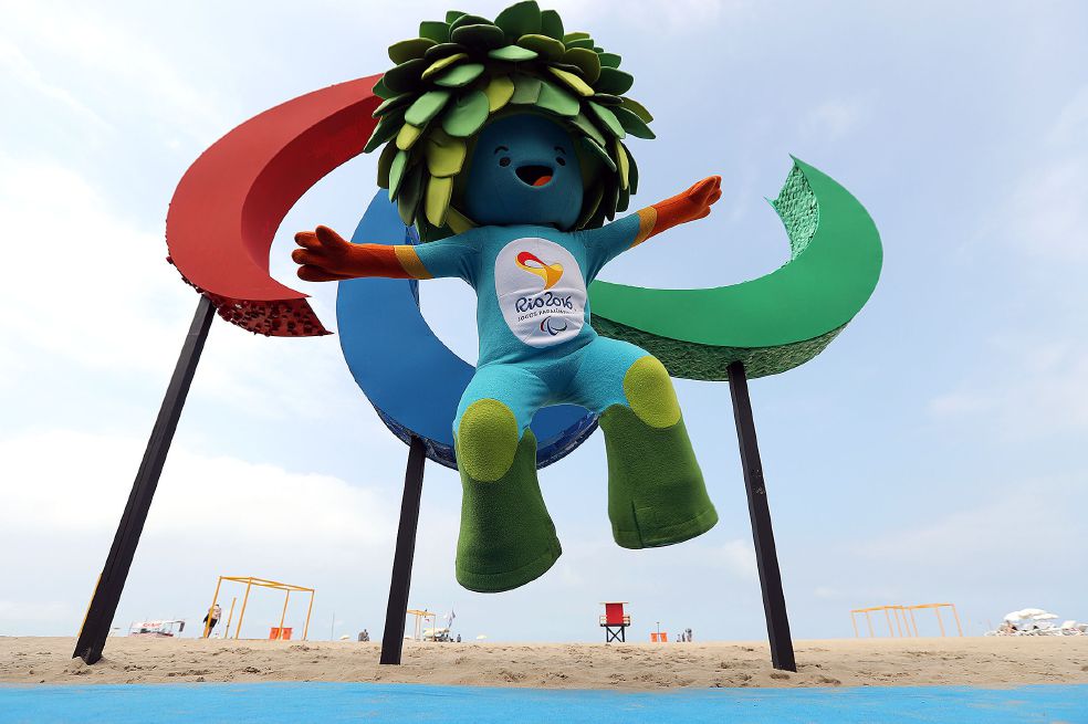 Tom, la mascota de los Juegos Paralímpicos de Río de Janeiro 2016. / EFE