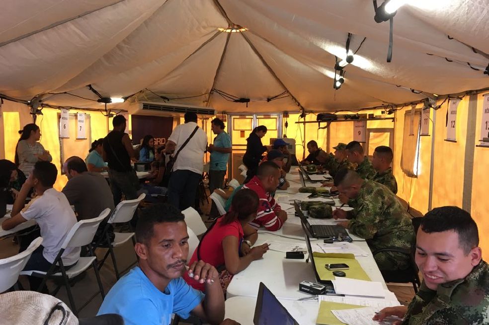Así fue el primer mes del registro migratorio de venezolanos