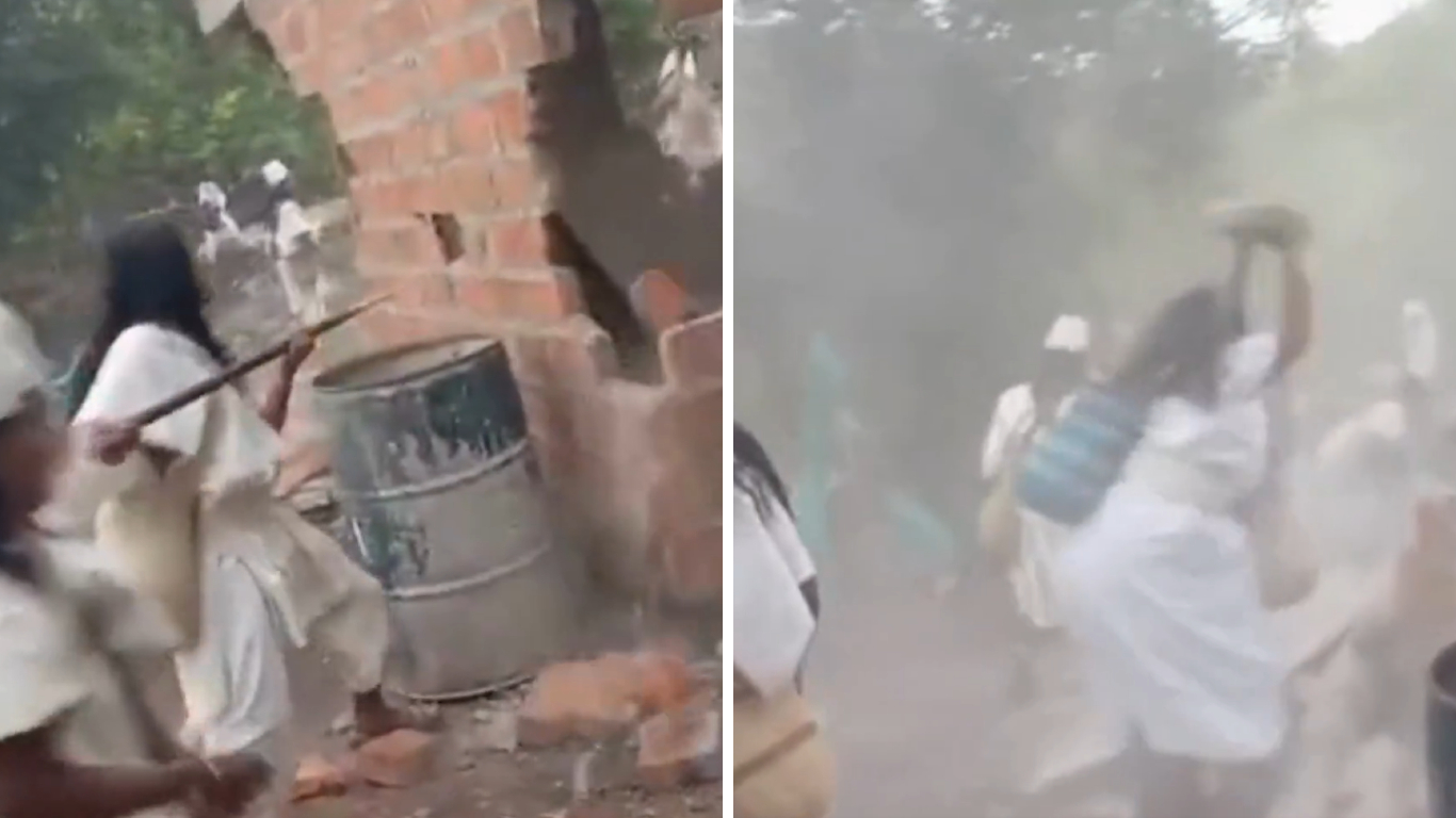 20 liberados luego de invasión de indígenas arhuacos a kankuamos