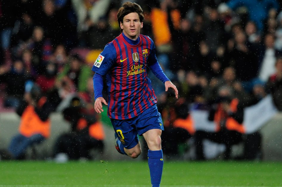 Messi hace historia en el fútbol español