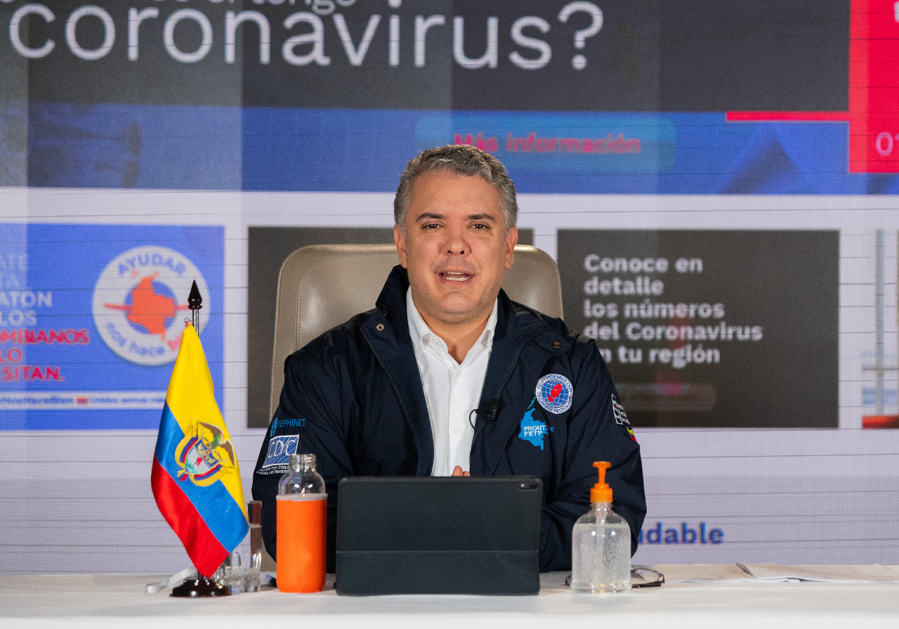 “Pinzas” para leer la favorabilidad del presidente Iván Duque en medio de la pandemia