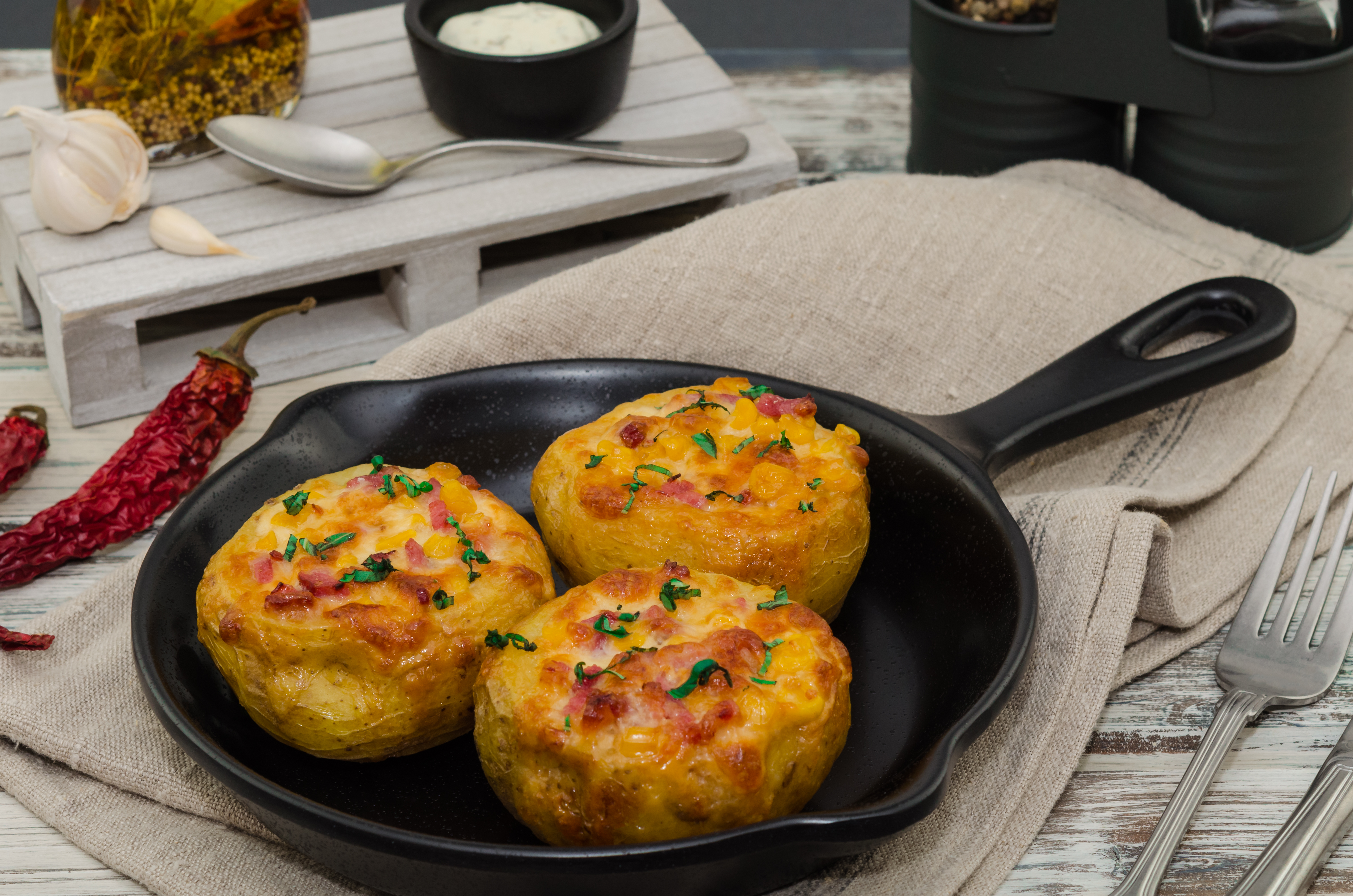 Receta: así se preparan las papas rellenas