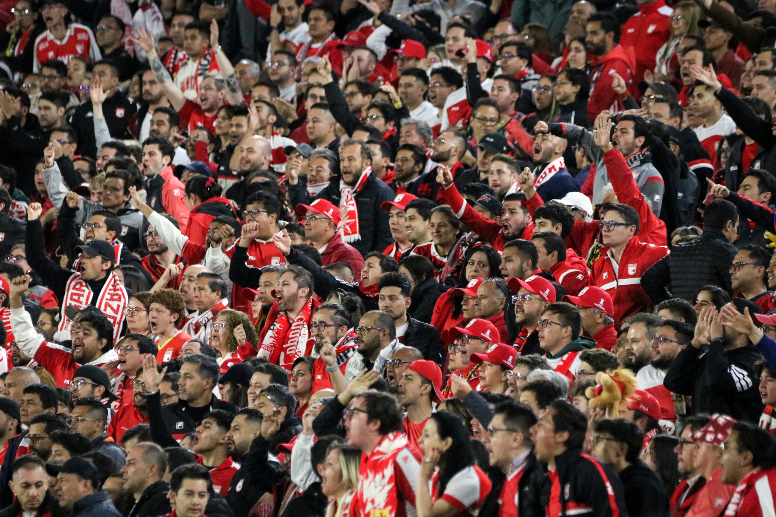 Galería: así se vivió el empate 0-0 entre Santa Fe y River Plate en la Copa Sudamericana
