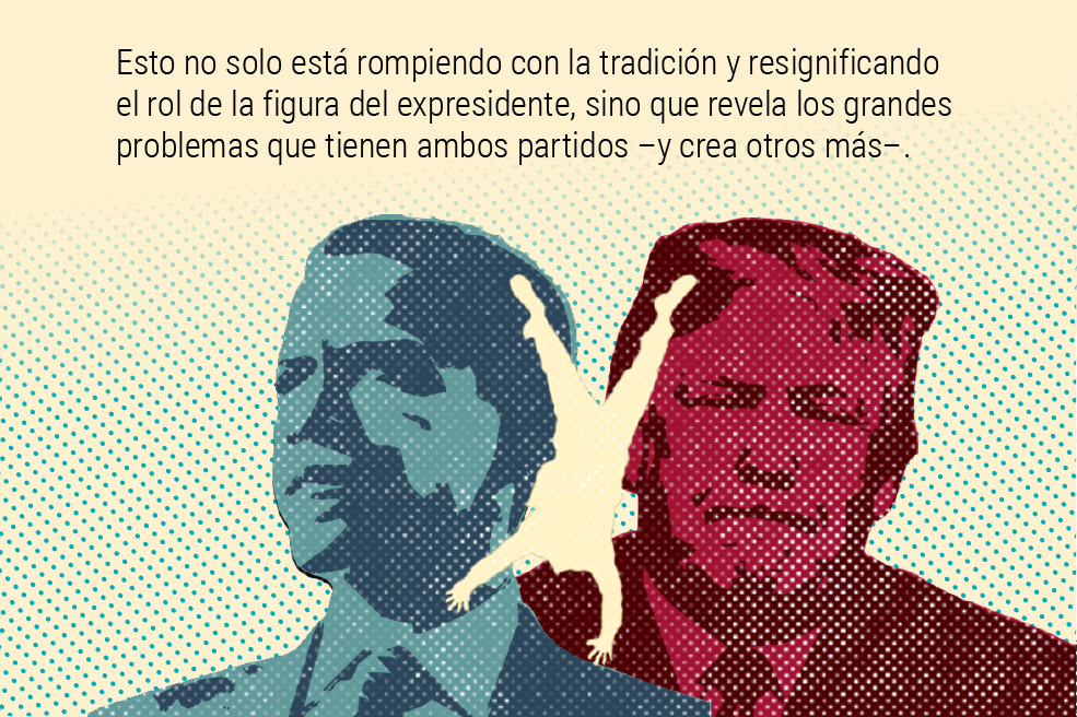 Obama y Trump: cuando los expresidentes no se quieren retirar de la política.
