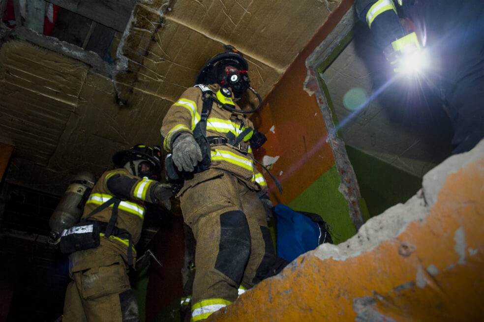 Bomberos de Bogotá: noctámbulos en el Bronx