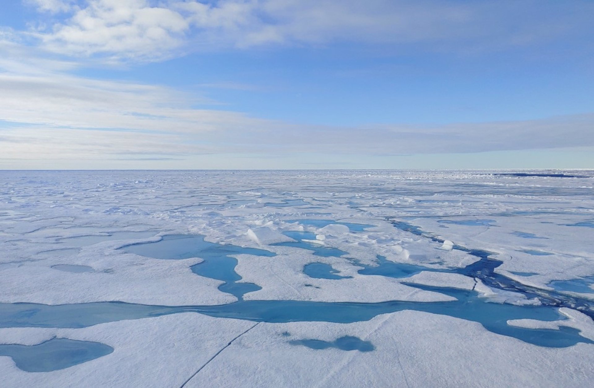 El hielo marino del Ártico se está derritiendo a un ritmo sin precedentes. - CÉLINE HEUZÉ/UNIVERSIDAD DE GOTEMBURGO