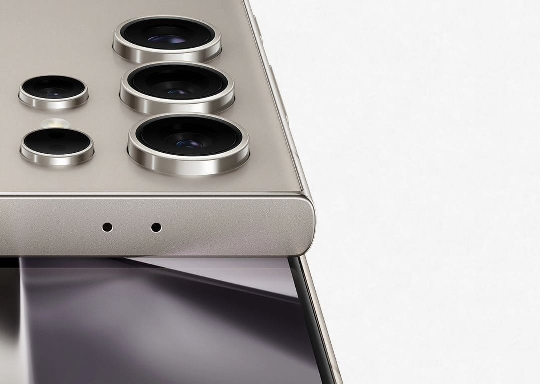 Así se ven las cámaras del GalaxyS24 Ultra.