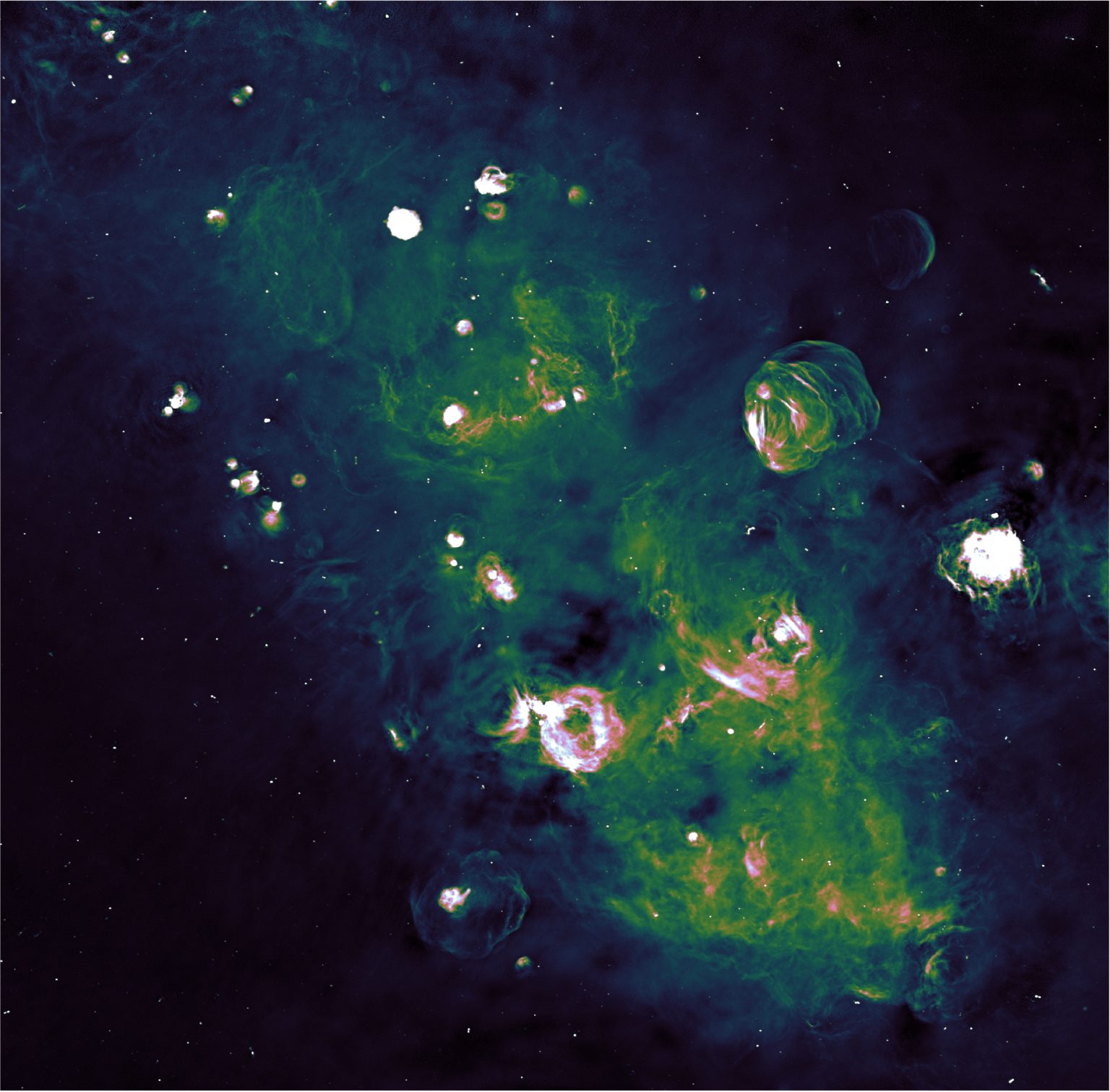 Revelan un gran “cementerio de estrellas” en la Vía Láctea