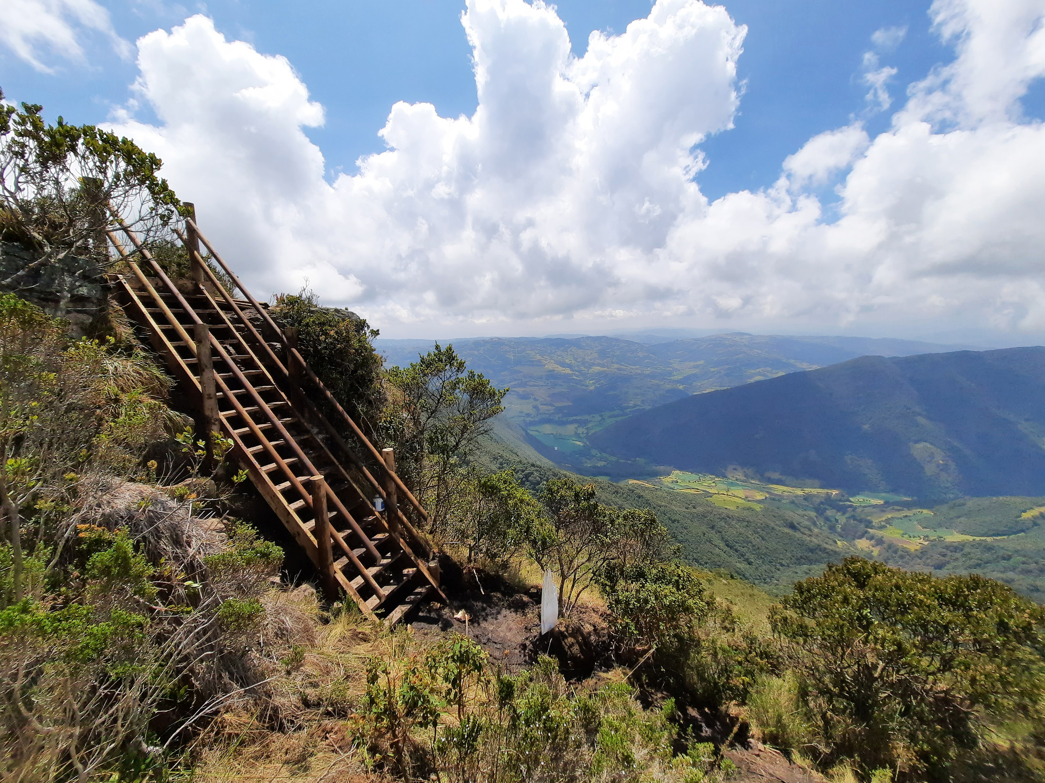 Obras en el Santuario de Flora y Fauna de Iguaque.