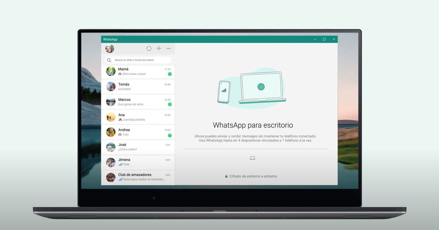 WhatsApp Escritorio permitirá enviar fotografías en HD