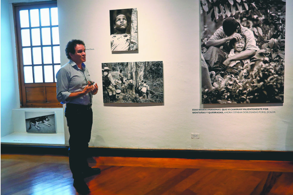 Jesús Abad Colorado: “Pretendo dejar una memoria que combata el olvido”