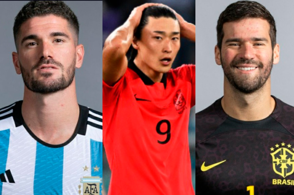¿Cho Gue-sung es más guapo que Rodrigo De Paul y que Alisson Becker?