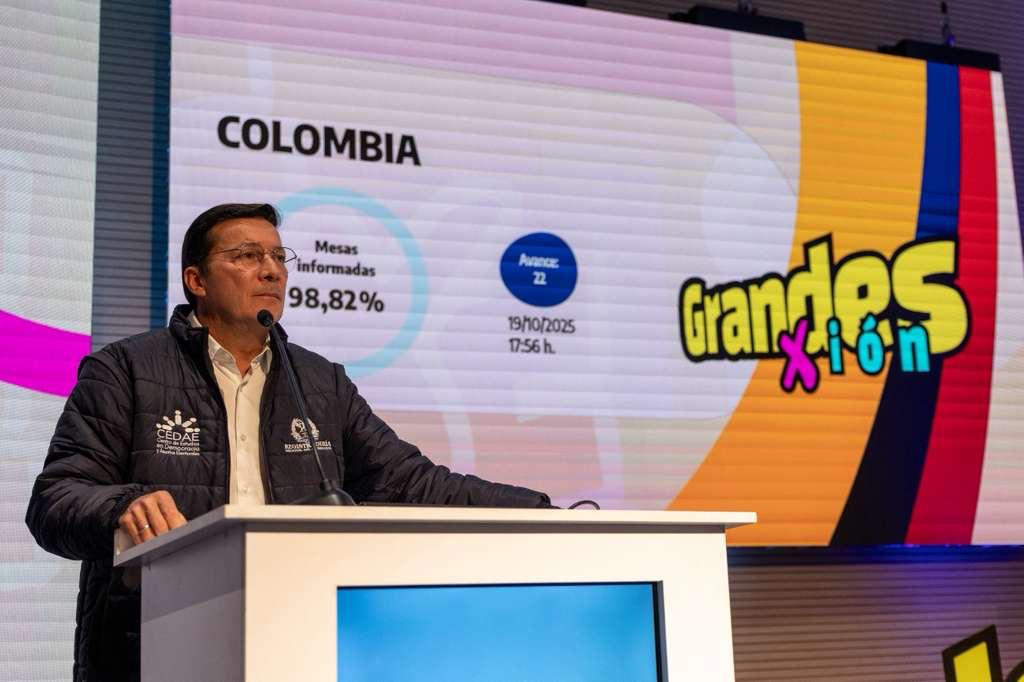 Penagos dice que Registraduría está lista para elecciones: sigue consulta del Pacto