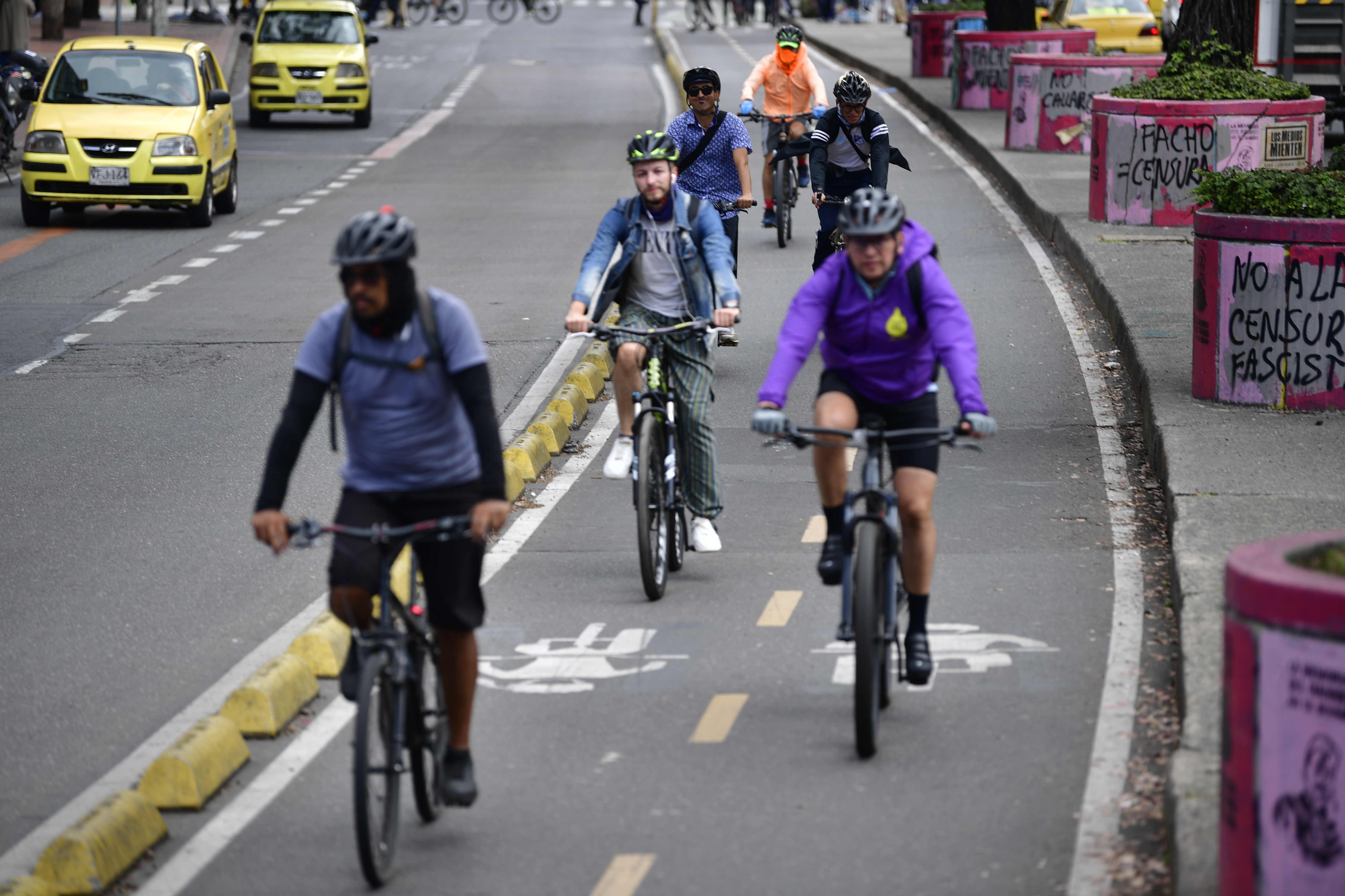 Primera jornada de día sin carro y moto en la ciudad de Bogotá