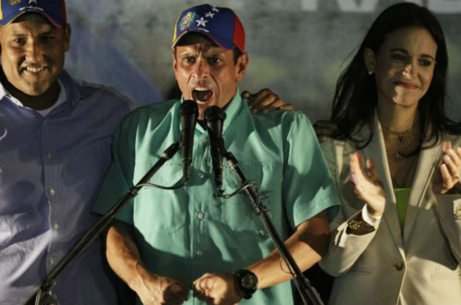 Como delito calificó Capriles ‘grabación’ a diputada opositora