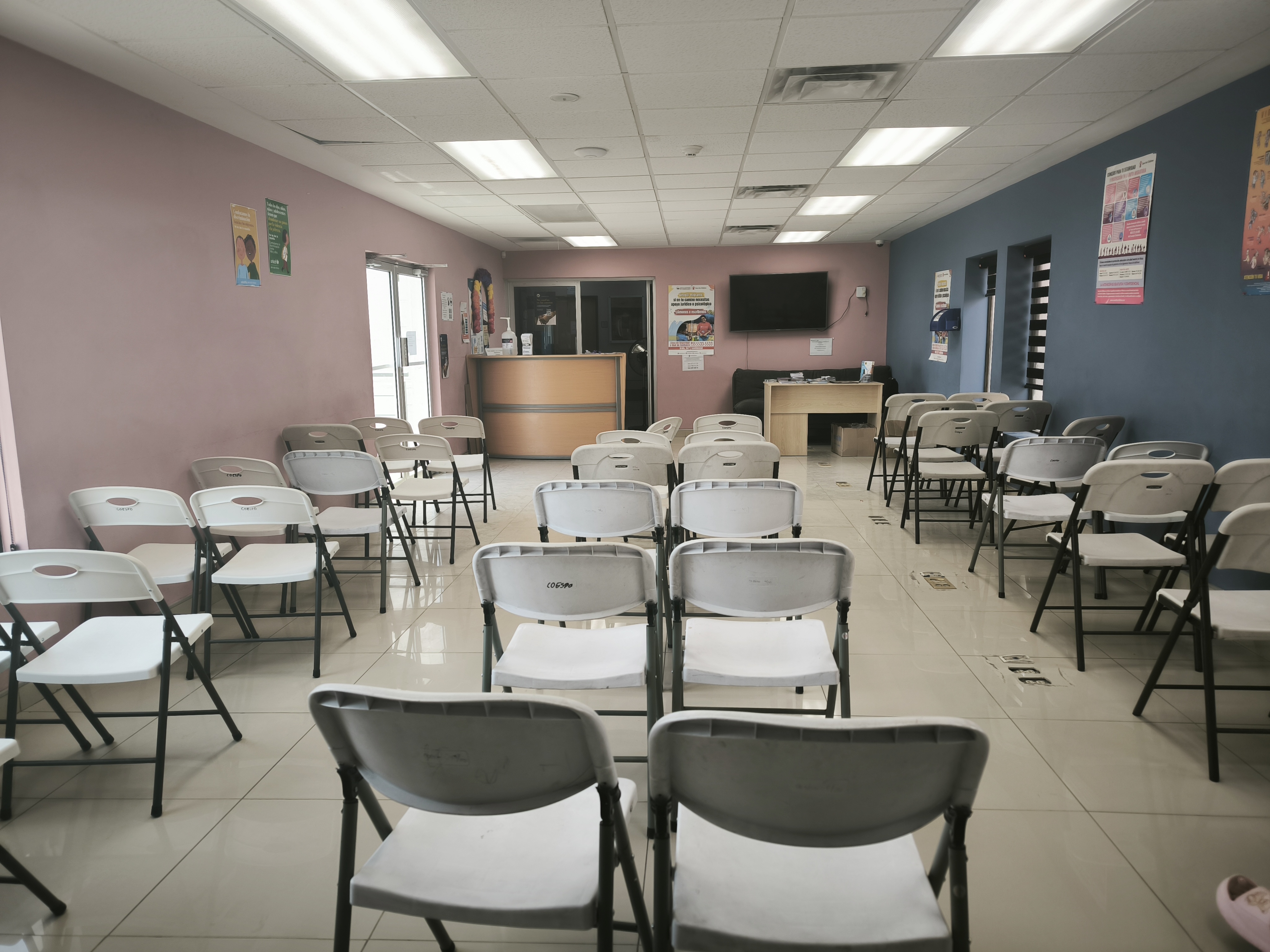 El Centro de atención del Consejo Estatal de Población en Ciudad Juárez, no está recibiendo población migrante. El flujo ha disminuido dramáticamente.