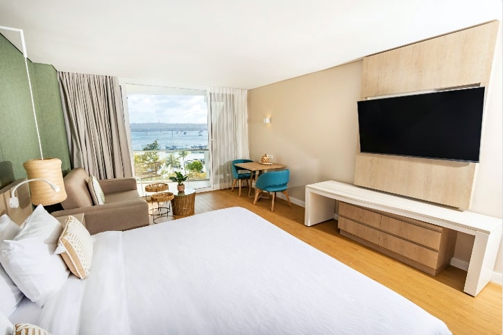 Grand Sirenis San Andrés cuenta con 254 amplias y modernas habitaciones.