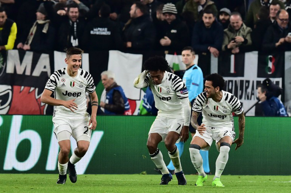 Juventus, con Cuadrado de titular,  a cuartos de la Champions