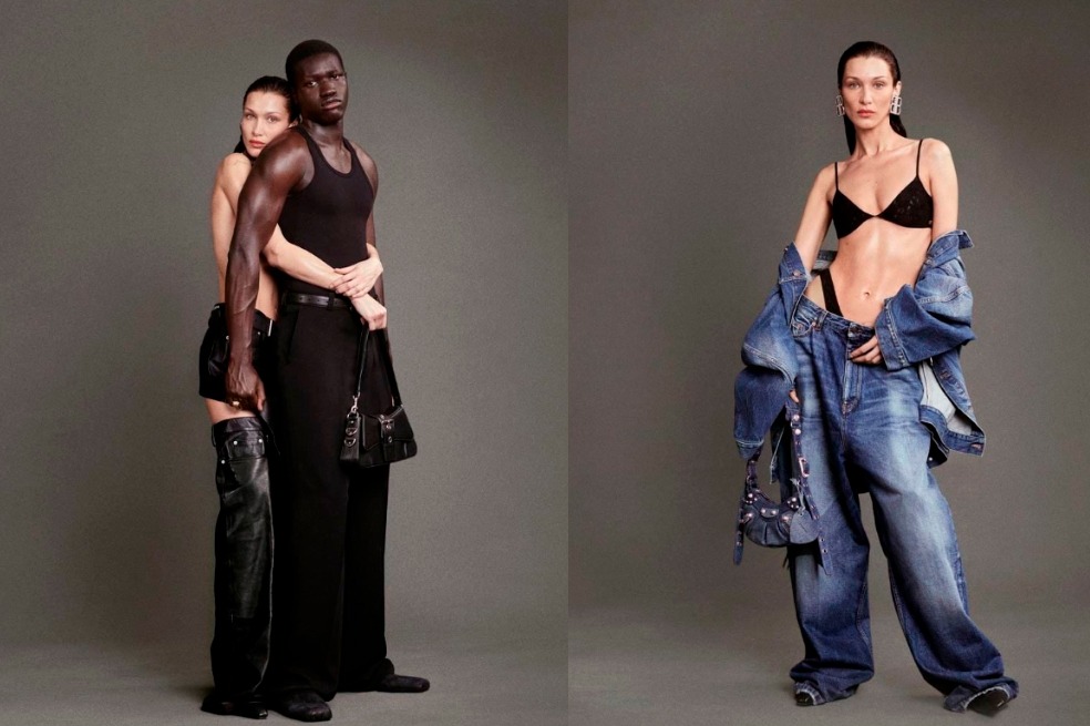 La nueva campaña de Balenciaga con Bella Hadid